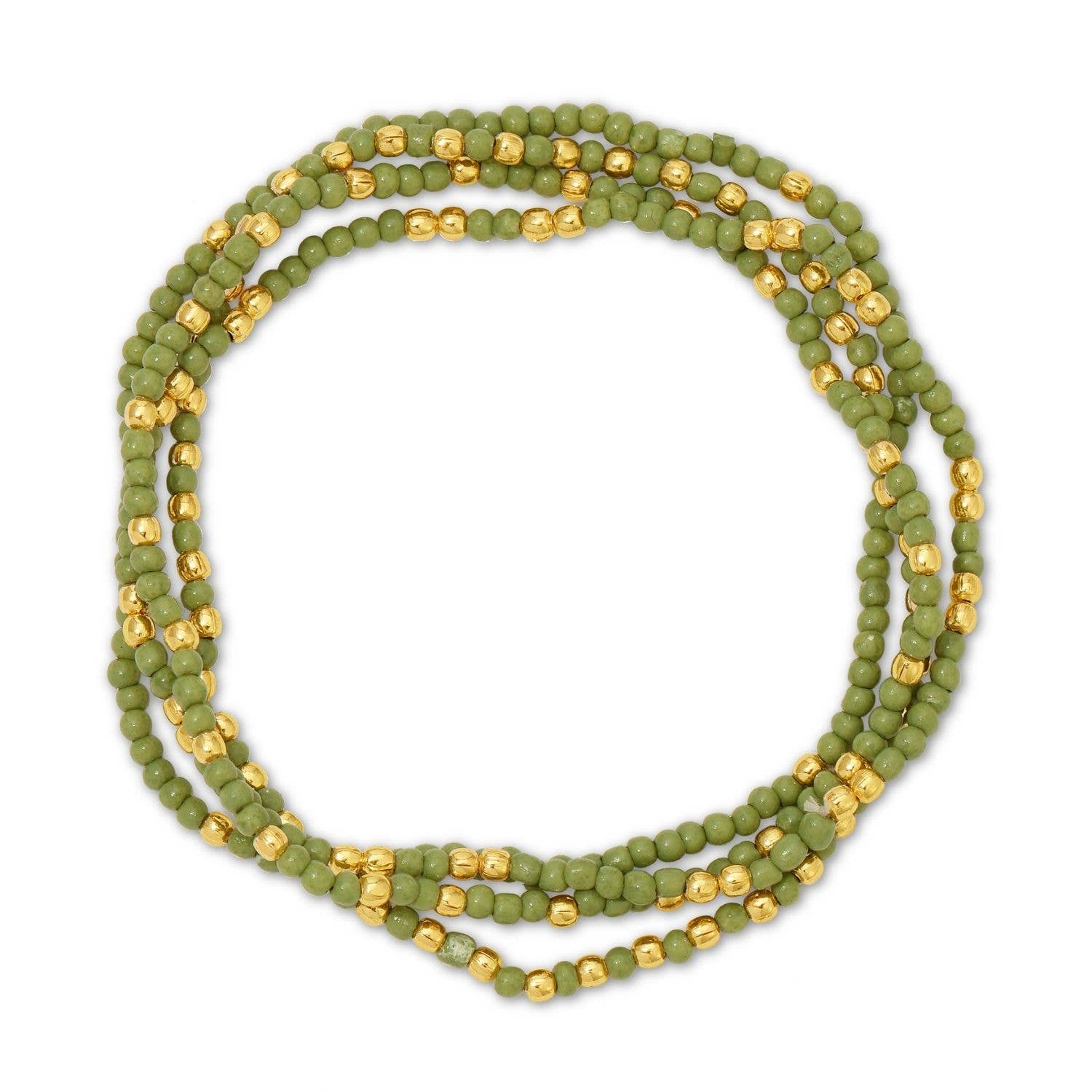 SPLENDID IRIS - Solid Color 2mm Seed Bead Bracelets - 926 West
