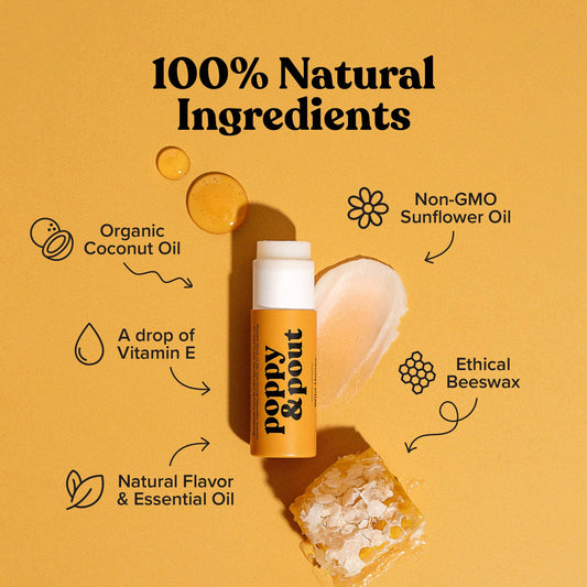 Poppy & Pout - Lip Balm, Wild Honey - 926 West