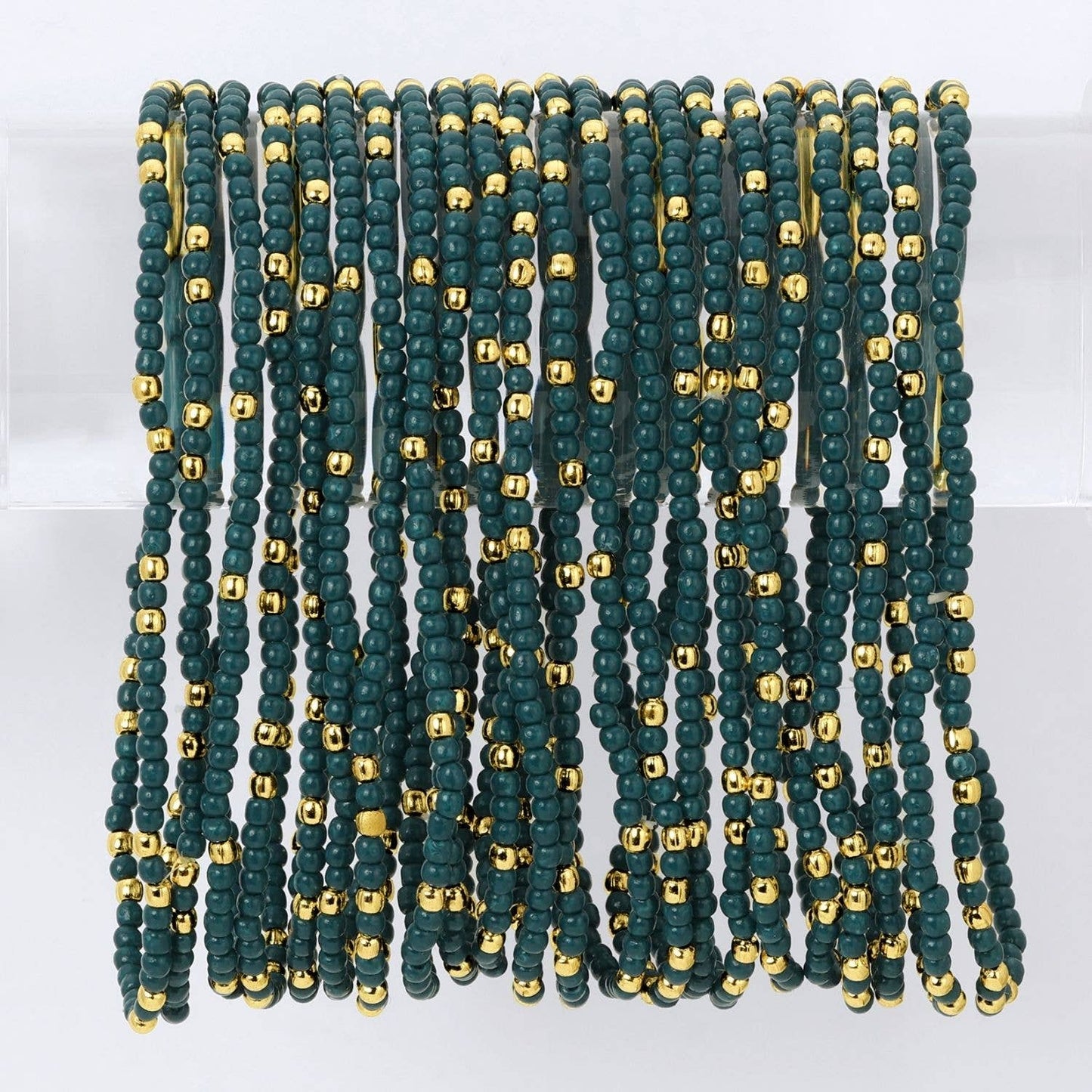 SPLENDID IRIS - Solid Color 2mm Seed Bead Bracelets - 926 West