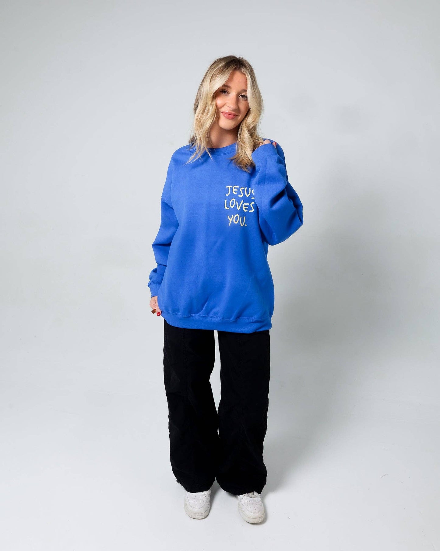 NEW || "No Mistake" Crewneck Sweatshirt Jesus Loves You Company