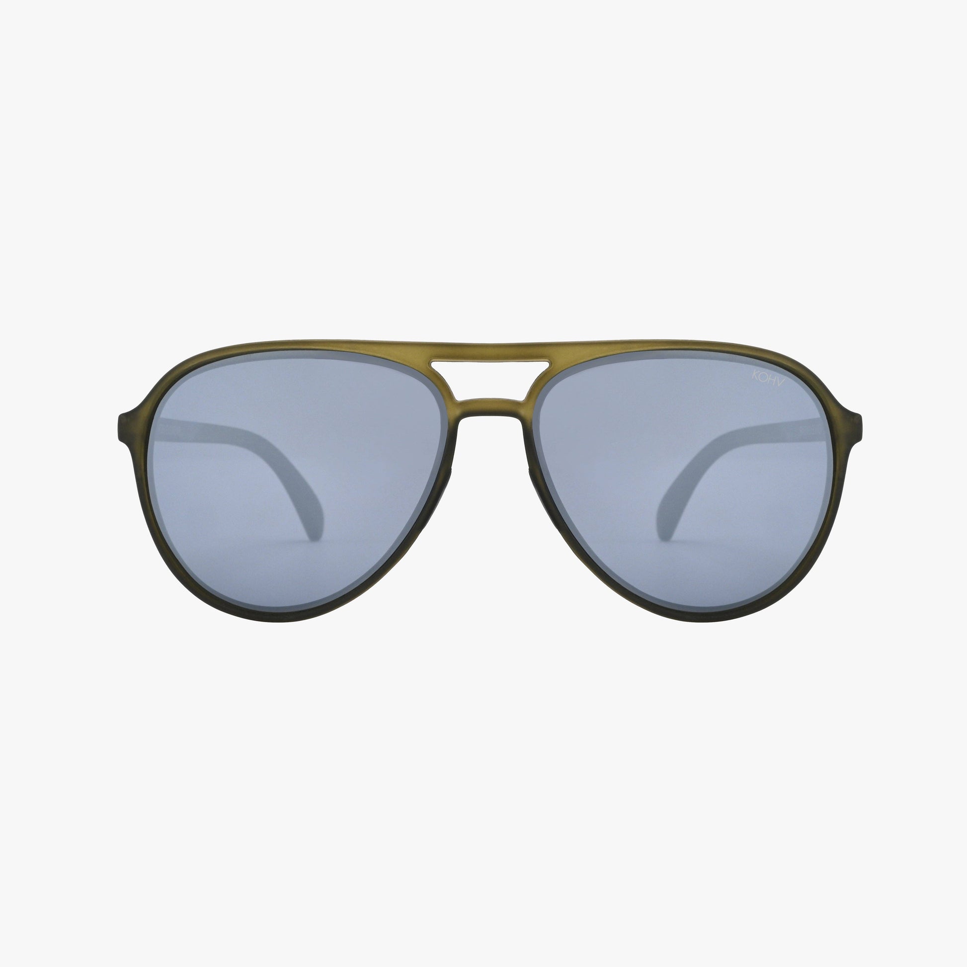 Kohv-DASH ASPEN Polarized Active Soft Rubber Aviator Sunglasses - 926 West