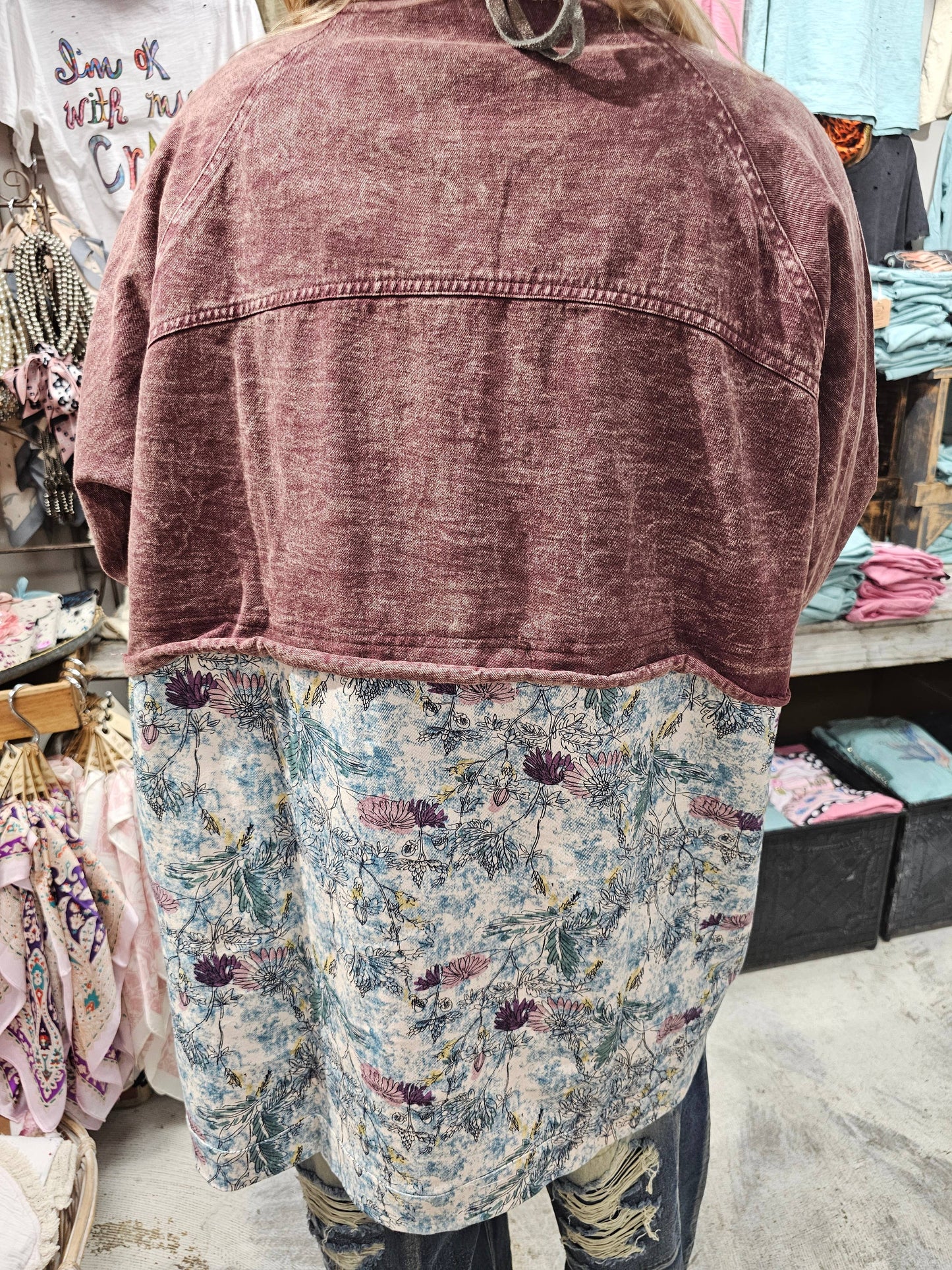 A Rare Bird Burgandy Outlaw Duster & Dress