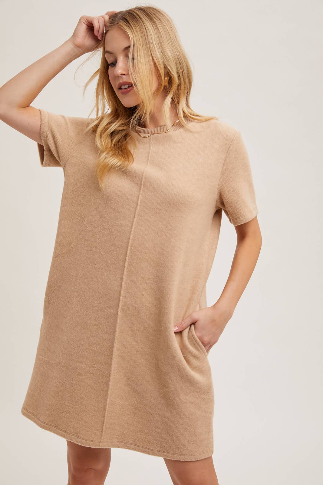 SOFT SHORT T-SHIRT DRESS Bluivy