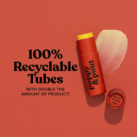 Poppy & Pout - Lip Balm, Blood Orange Mint - 926 West