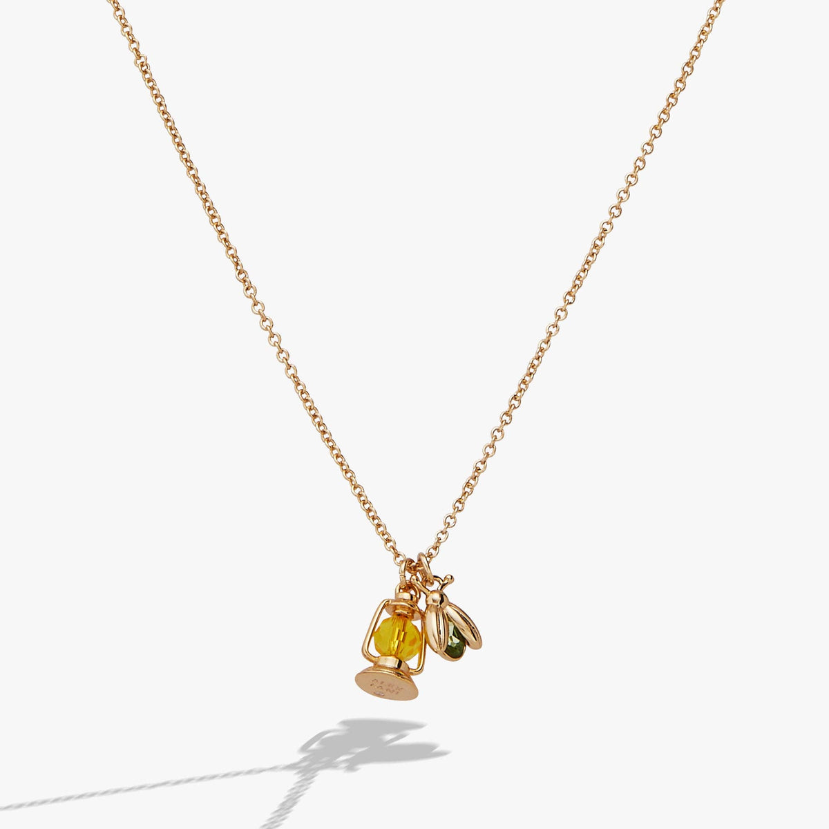 Alex & Ani Firefly Lantern Necklace