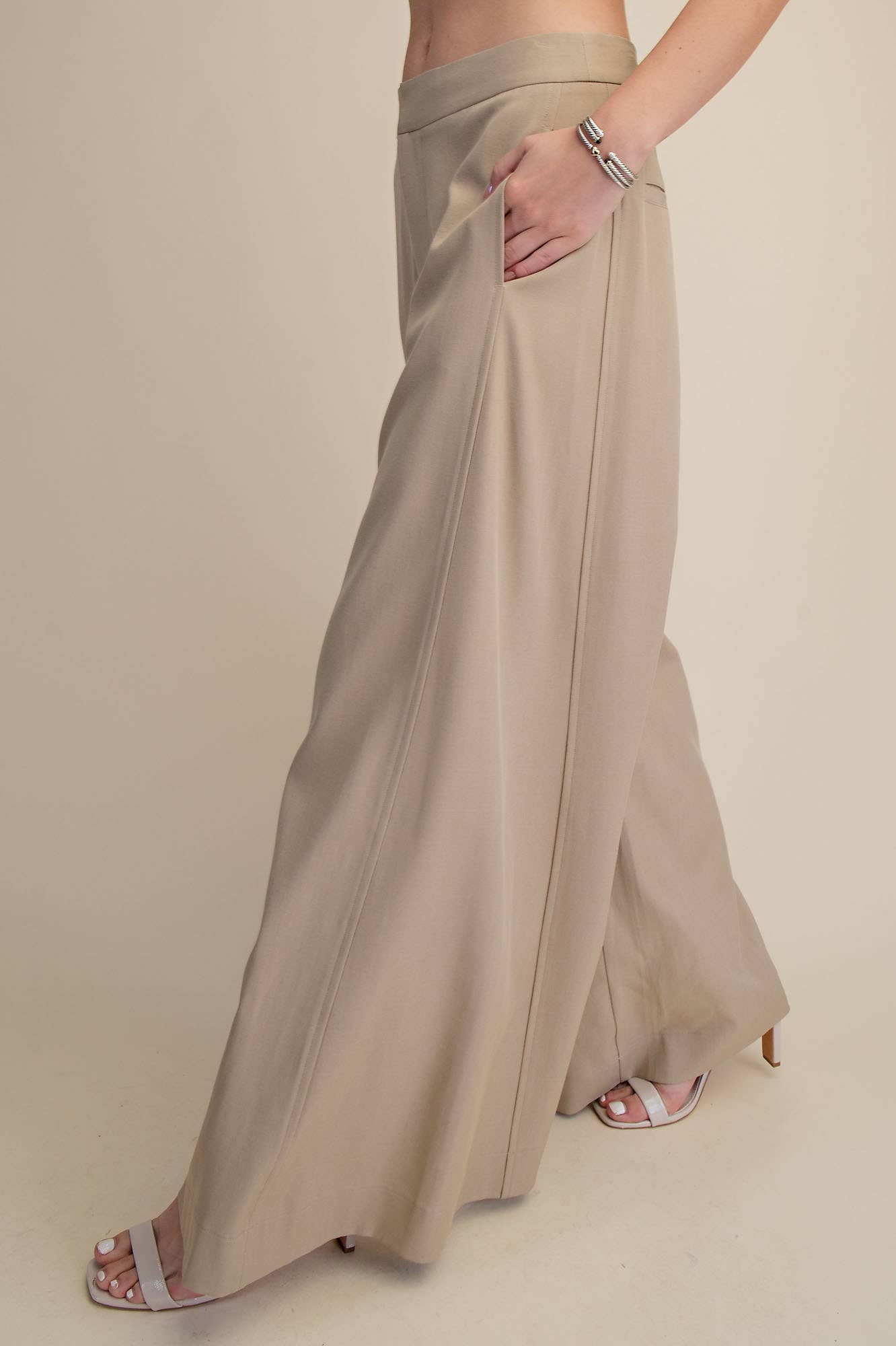 GLAM - Palazzo Wide Leg Pants