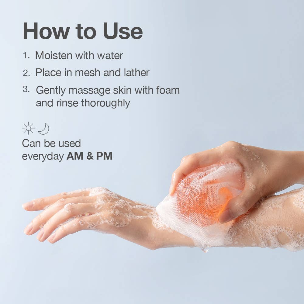 Be bare Exfoliating Aqua Jelly Ball Cleanser - Peachy Pink - 926 West