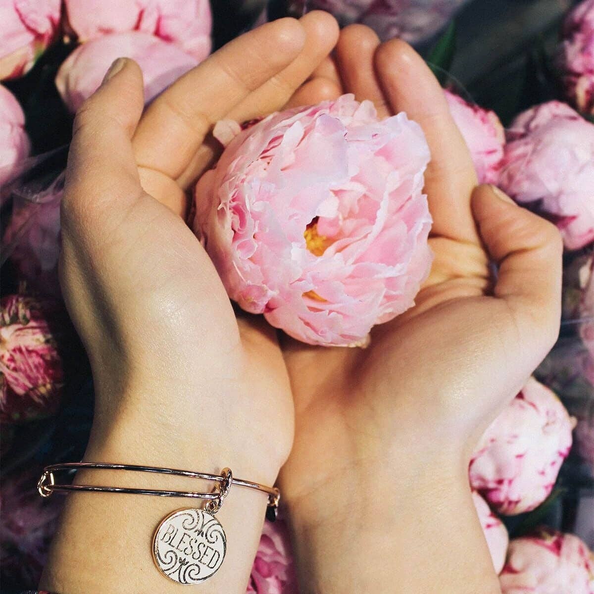 ALEX + ANI - 'Blessed' Charm Bangle - 926 West