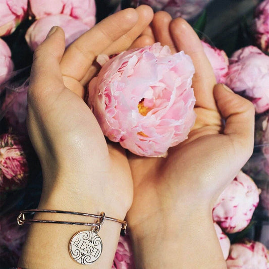 ALEX + ANI - 'Blessed' Charm Bangle - 926 West