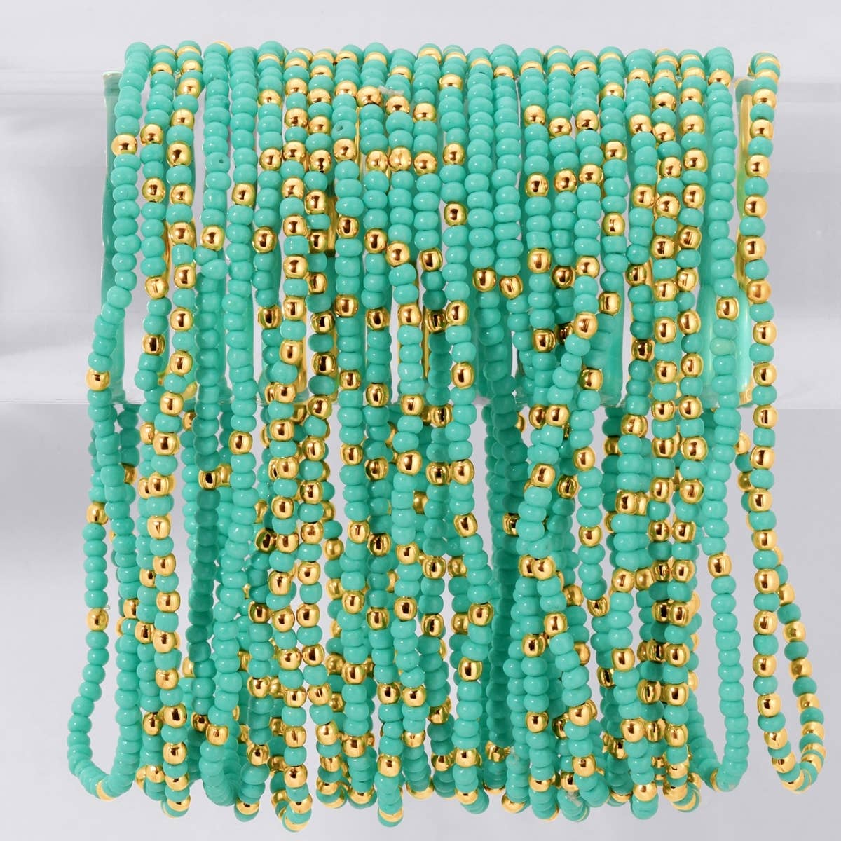 SPLENDID IRIS - Solid Color 2mm Seed Bead Bracelets - 926 West