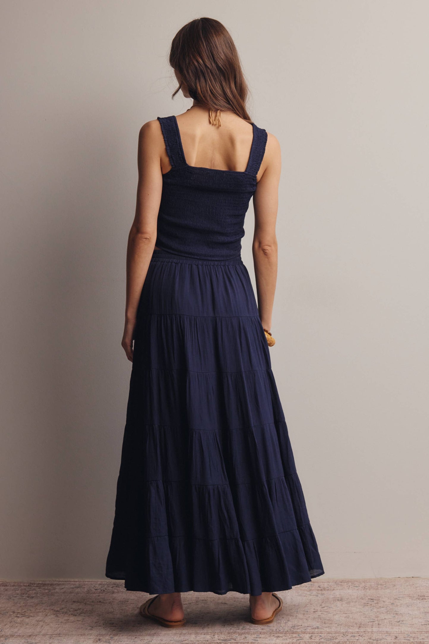 Tiered Maxi Skirt FSK0015