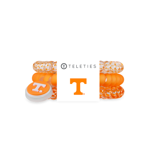 Spiral Hair Coils | Small | Go Vols! Hair Ties TELETIES