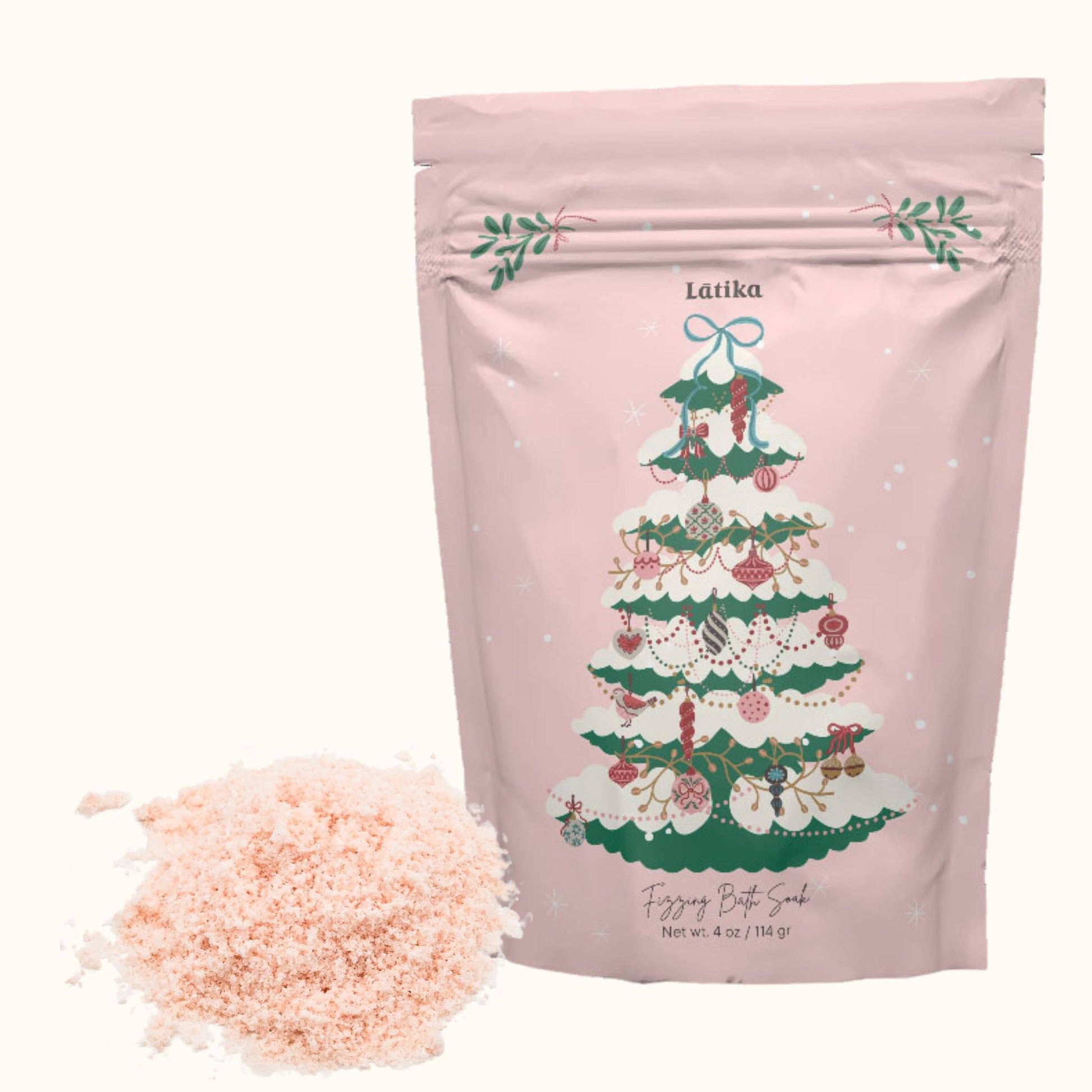 Soak - Pink Christmas Tree 🎄 Latika Beauty