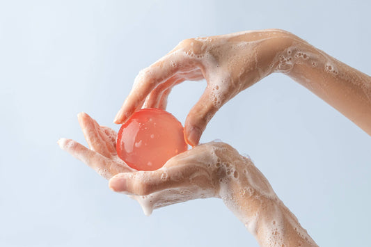 Be bare Exfoliating Aqua Jelly Ball Cleanser - Peachy Pink - 926 West