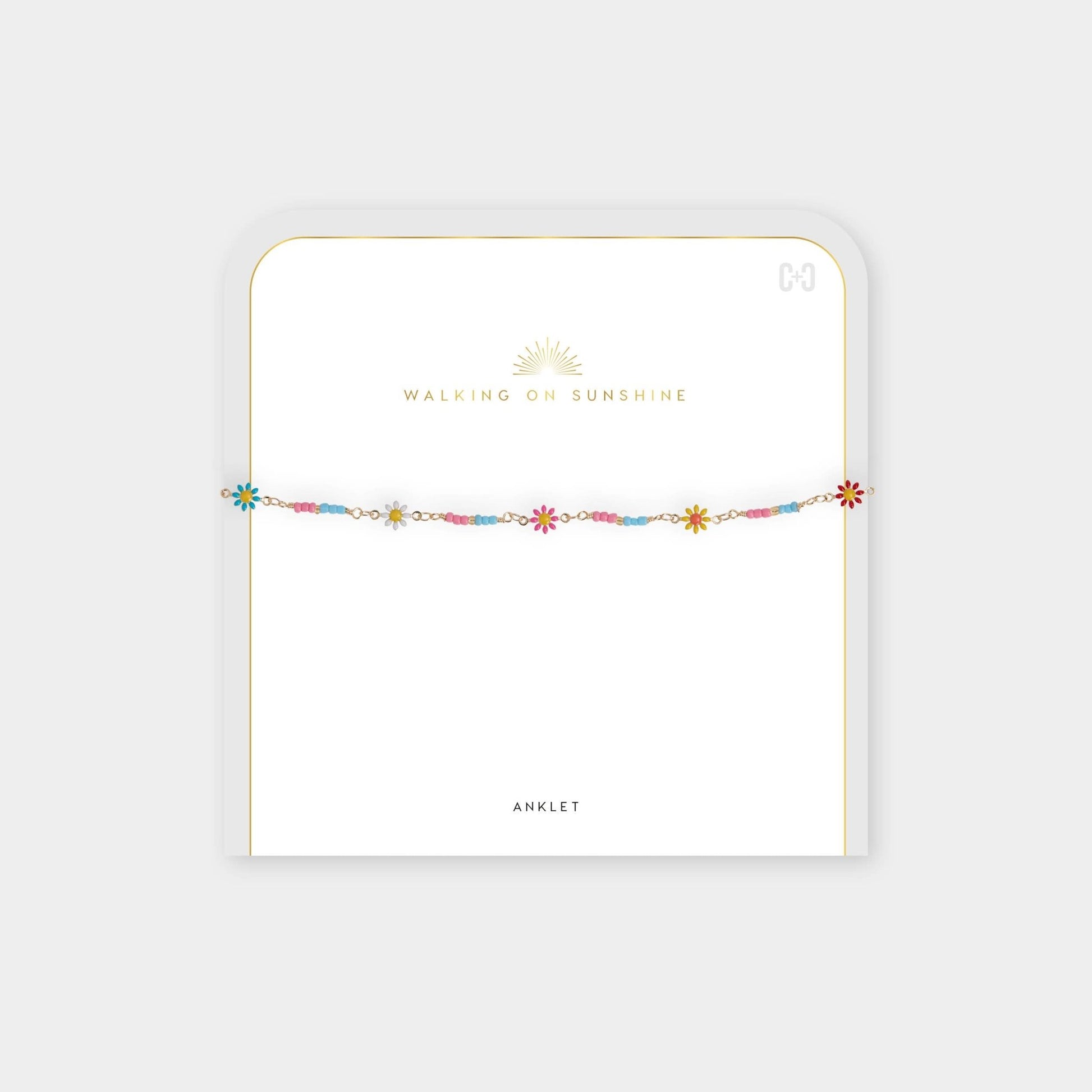 Coco + Carmen -Ray of Sunshine Anklet - 926 West