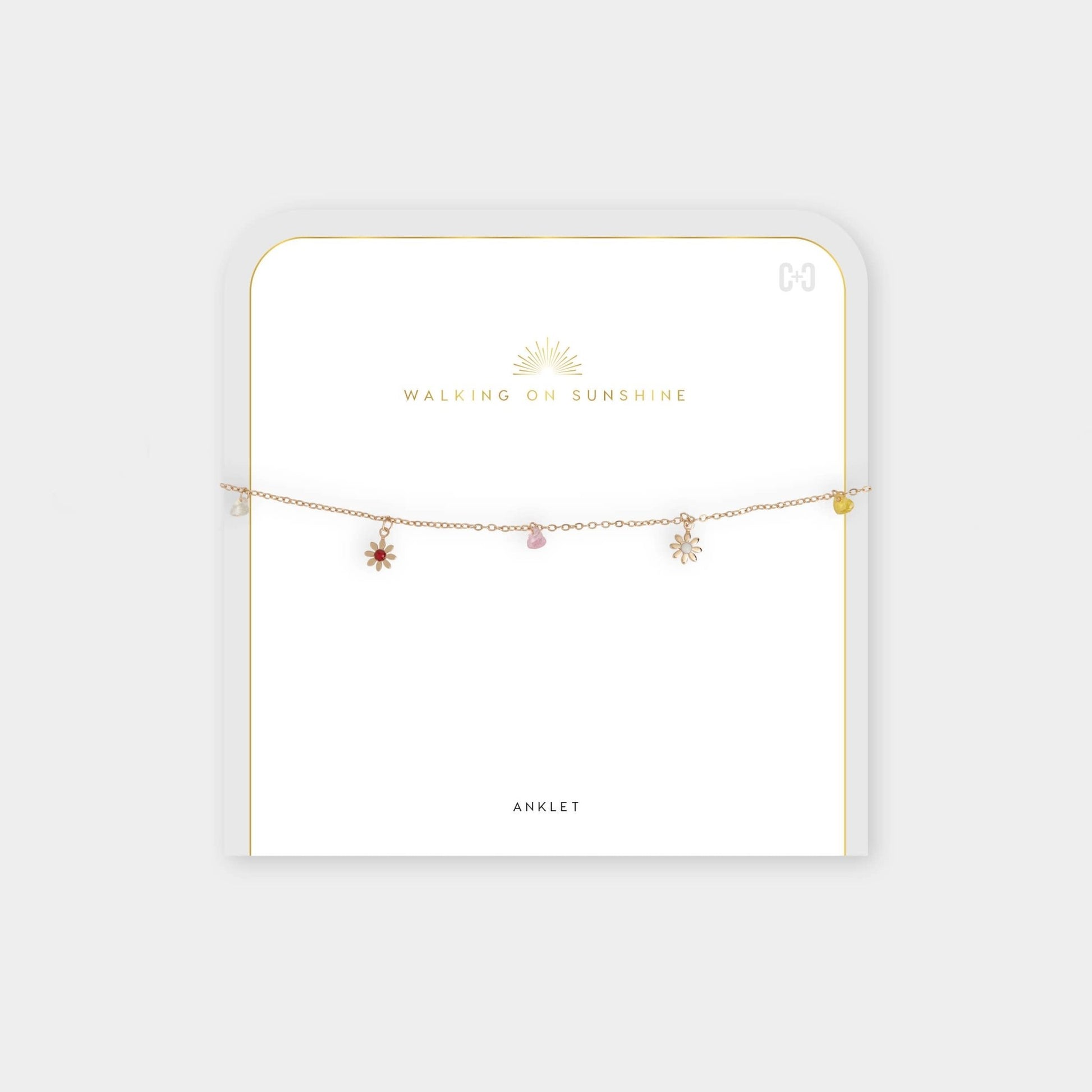 Coco + Carmen -Ray of Sunshine Anklet - 926 West