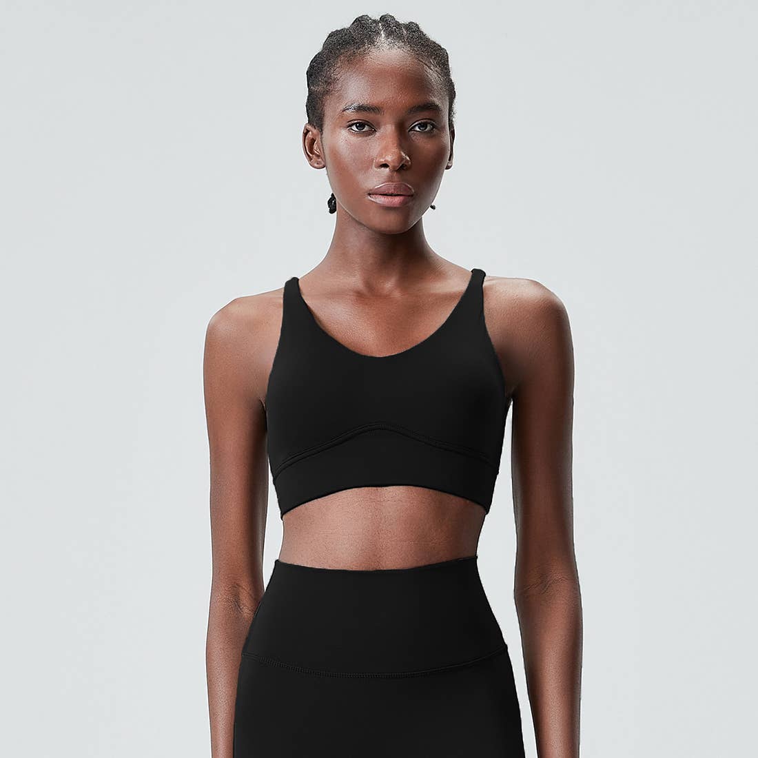 Cross Back High Support Yoga Top Fitness Sport Bra - 926 West