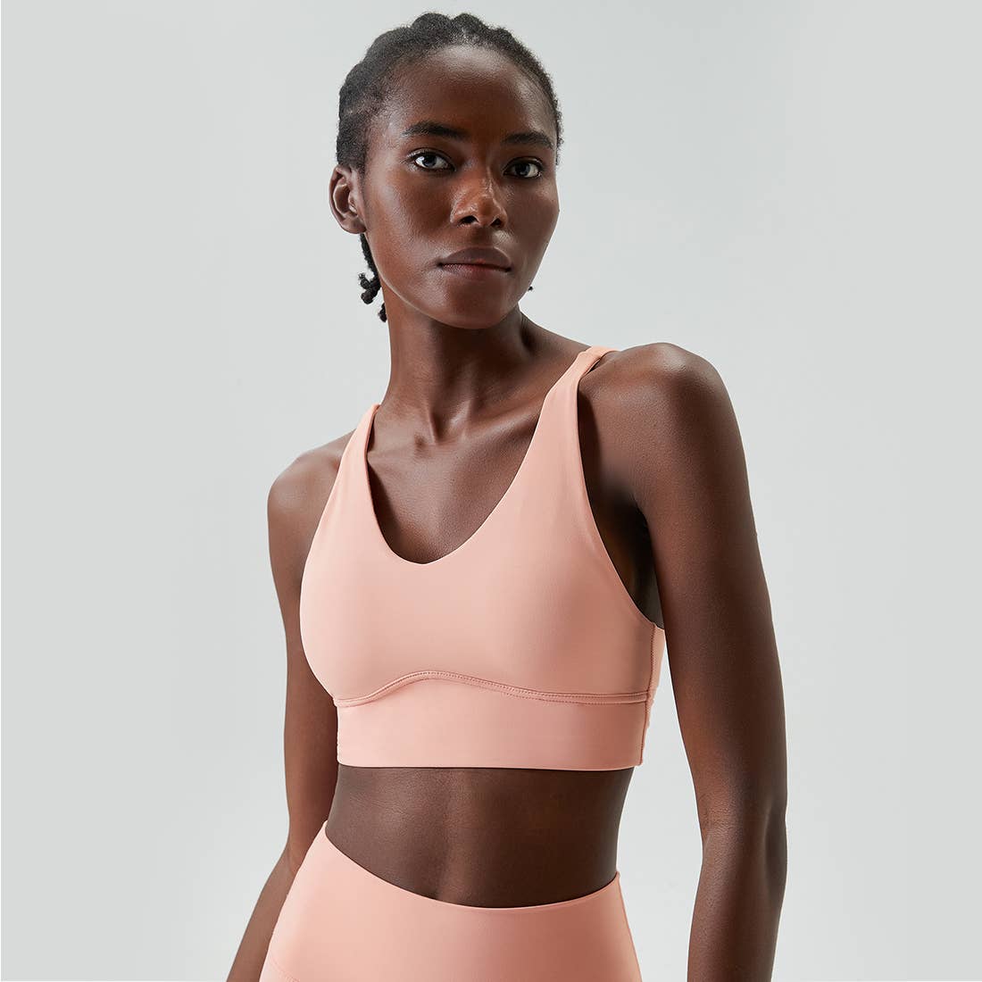 Cross Back High Support Yoga Top Fitness Sport Bra - 926 West