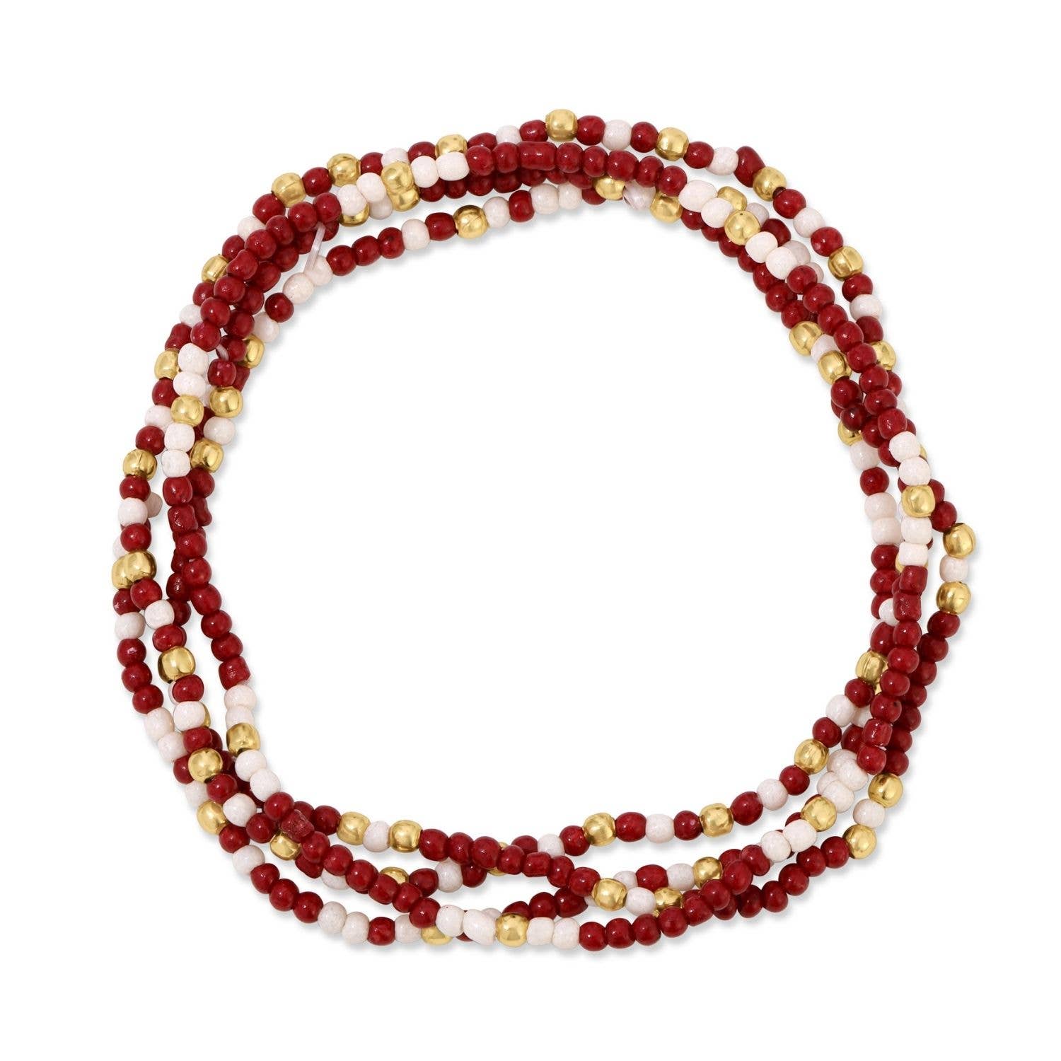 VR -Stretch Seed Bead GAME DAY Bracelets B14 - 926 West