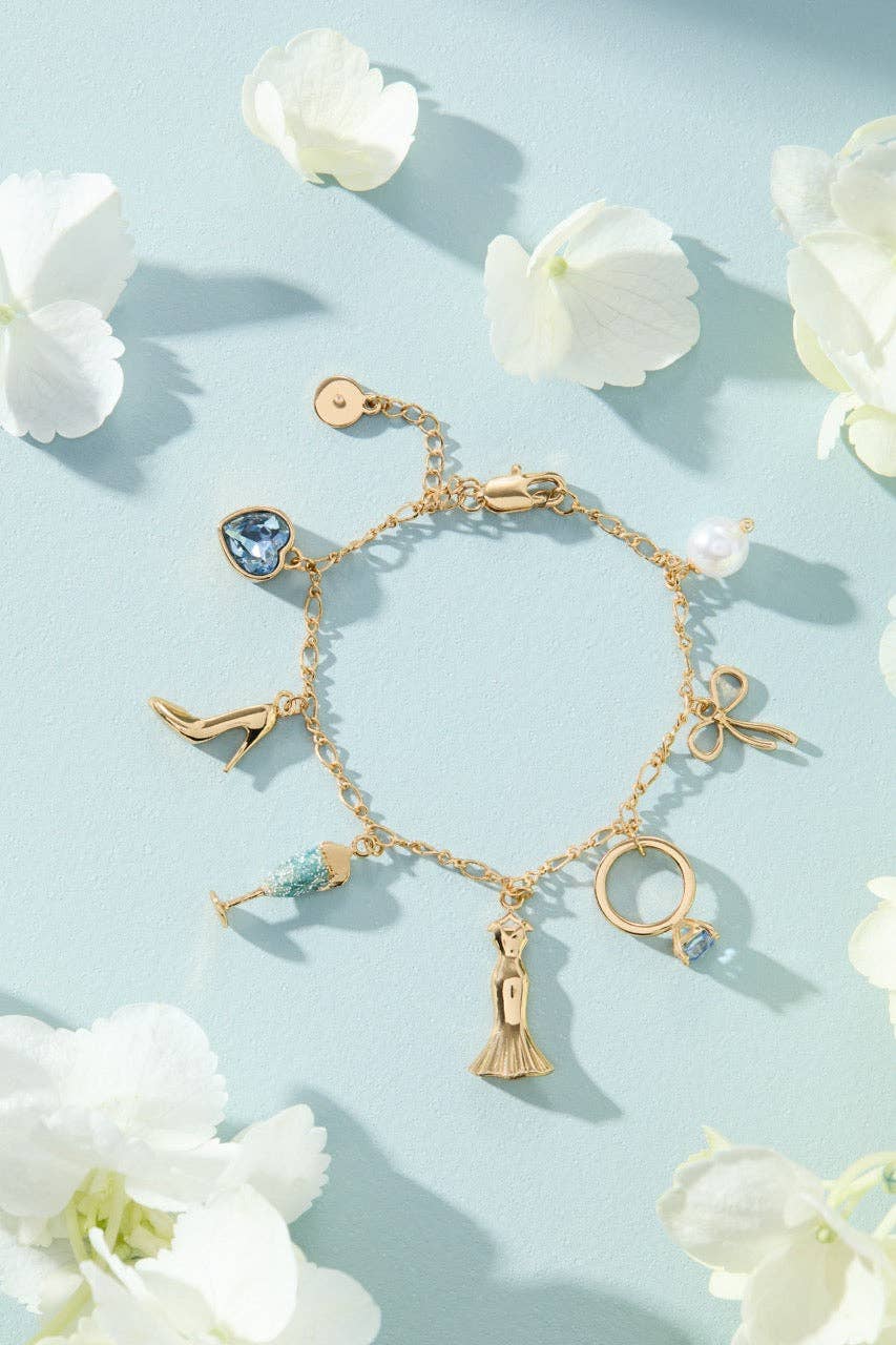 ALEX + ANI - Bridal Multi-Charm Bracelet
