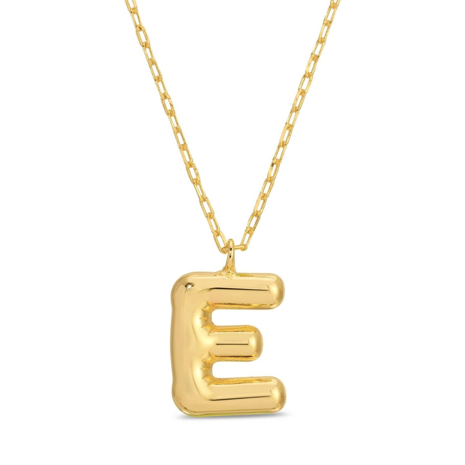 Splendid Iris - Large Balloon Initial Pendant - Assorted - 926 West