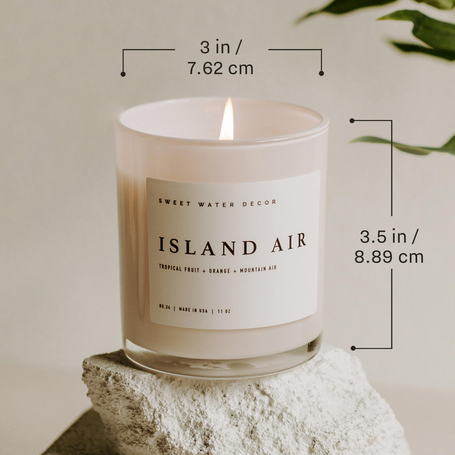 Driftwood and Mahogany 11 oz Soy Candle - Home Decor & Gifts Sweet Water Decor