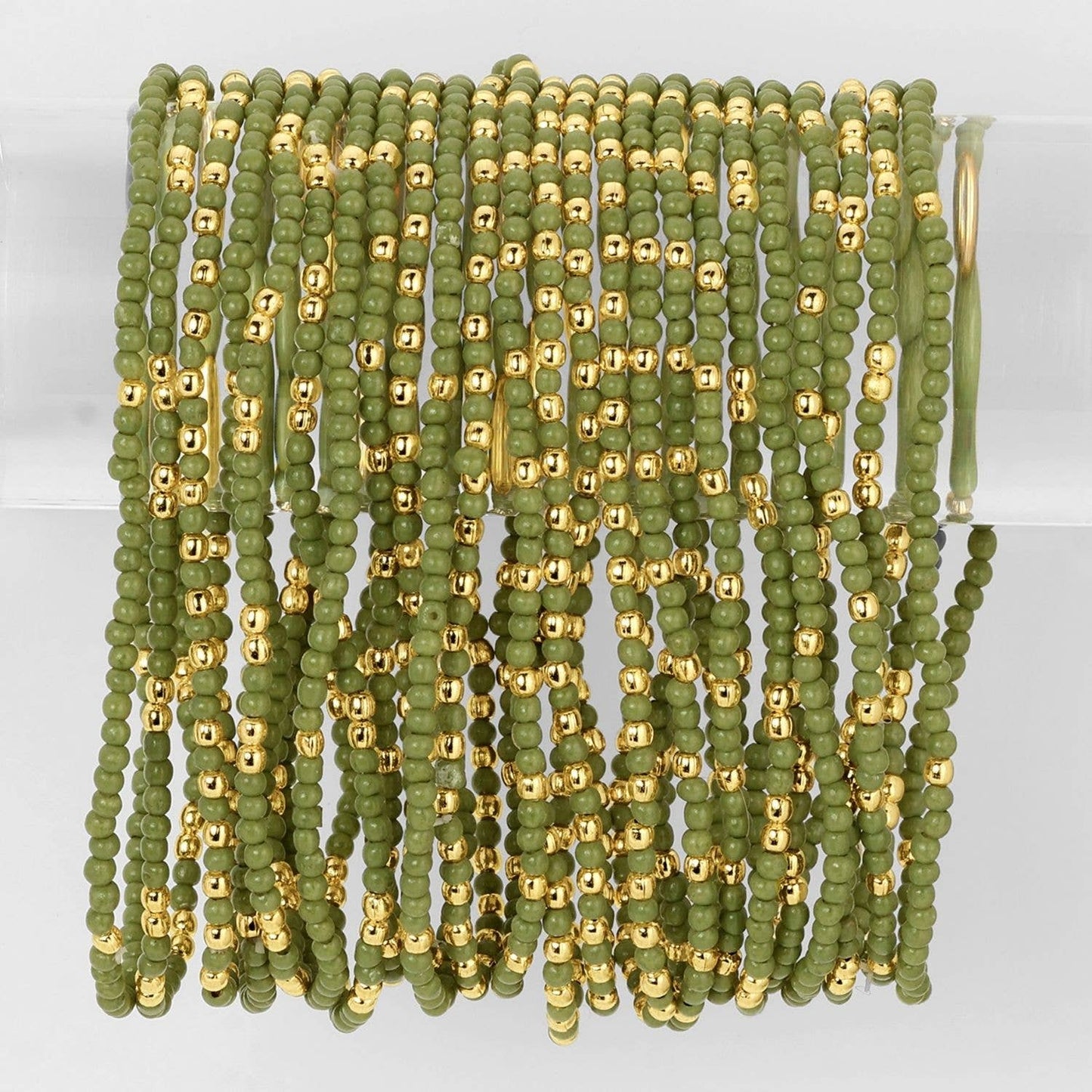 SPLENDID IRIS - Solid Color 2mm Seed Bead Bracelets - 926 West