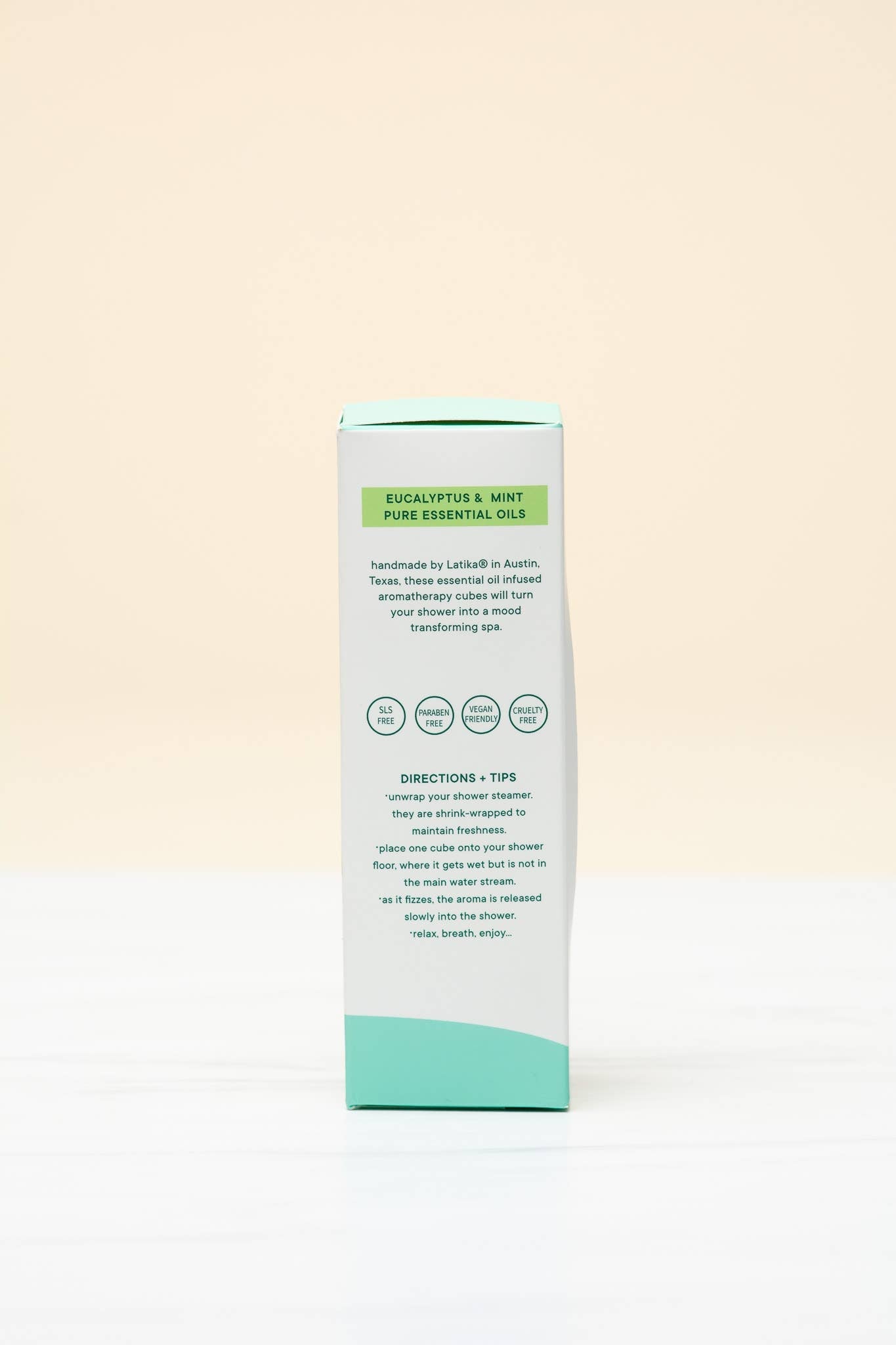 Shower Steamer Eucalyptus & Mint - Breathe Release Latika Beauty