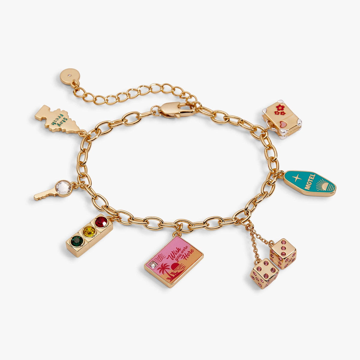 Alex & Ani Road Trip Multi-Charm Bracelet