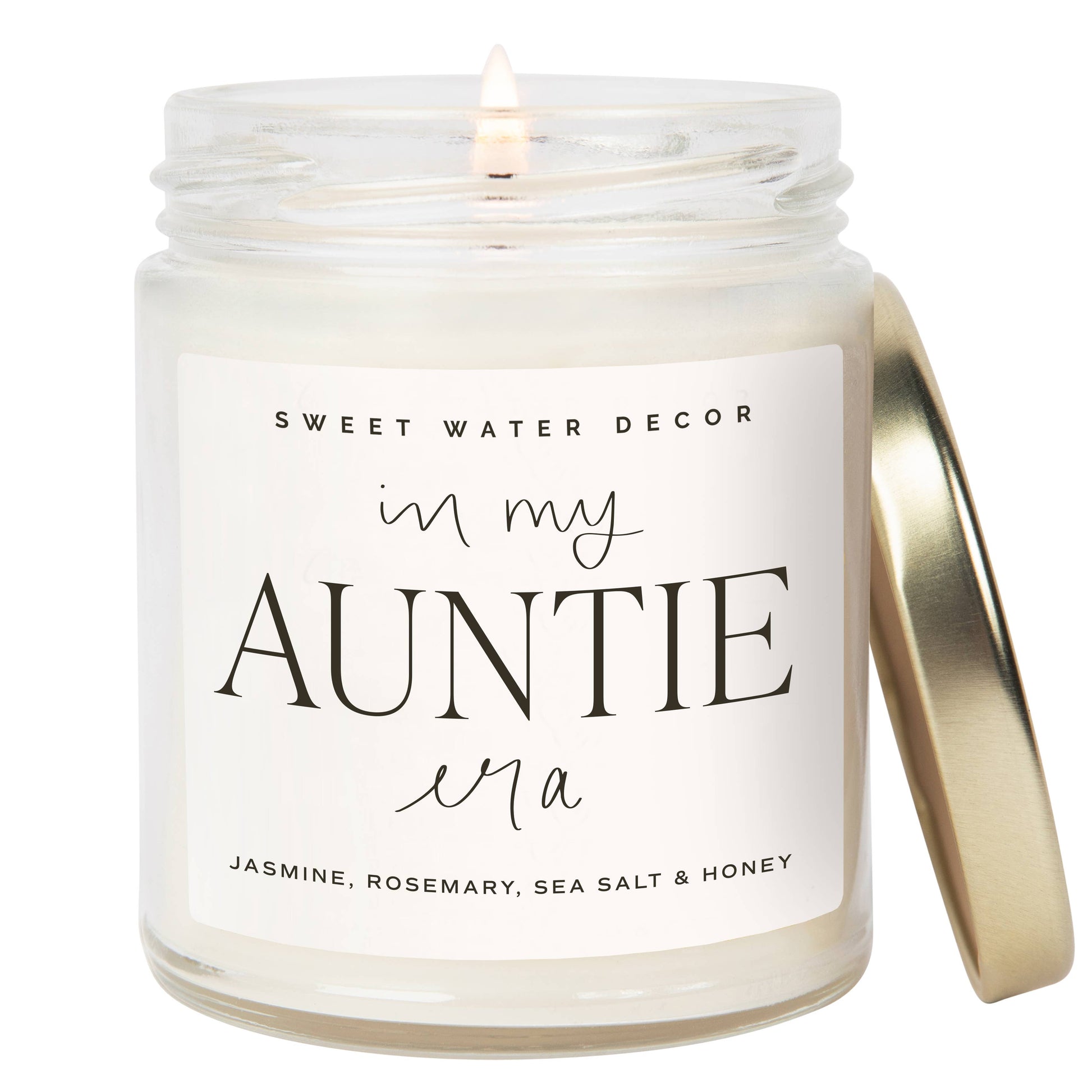 In My Auntie Era Soy Candle Sweet Water Decor