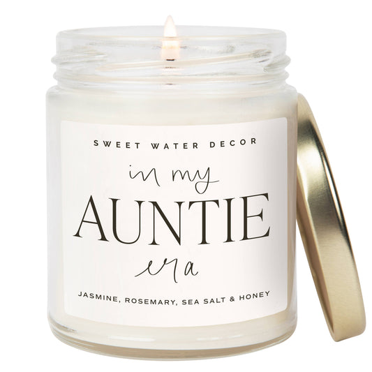 In My Auntie Era Soy Candle Sweet Water Decor