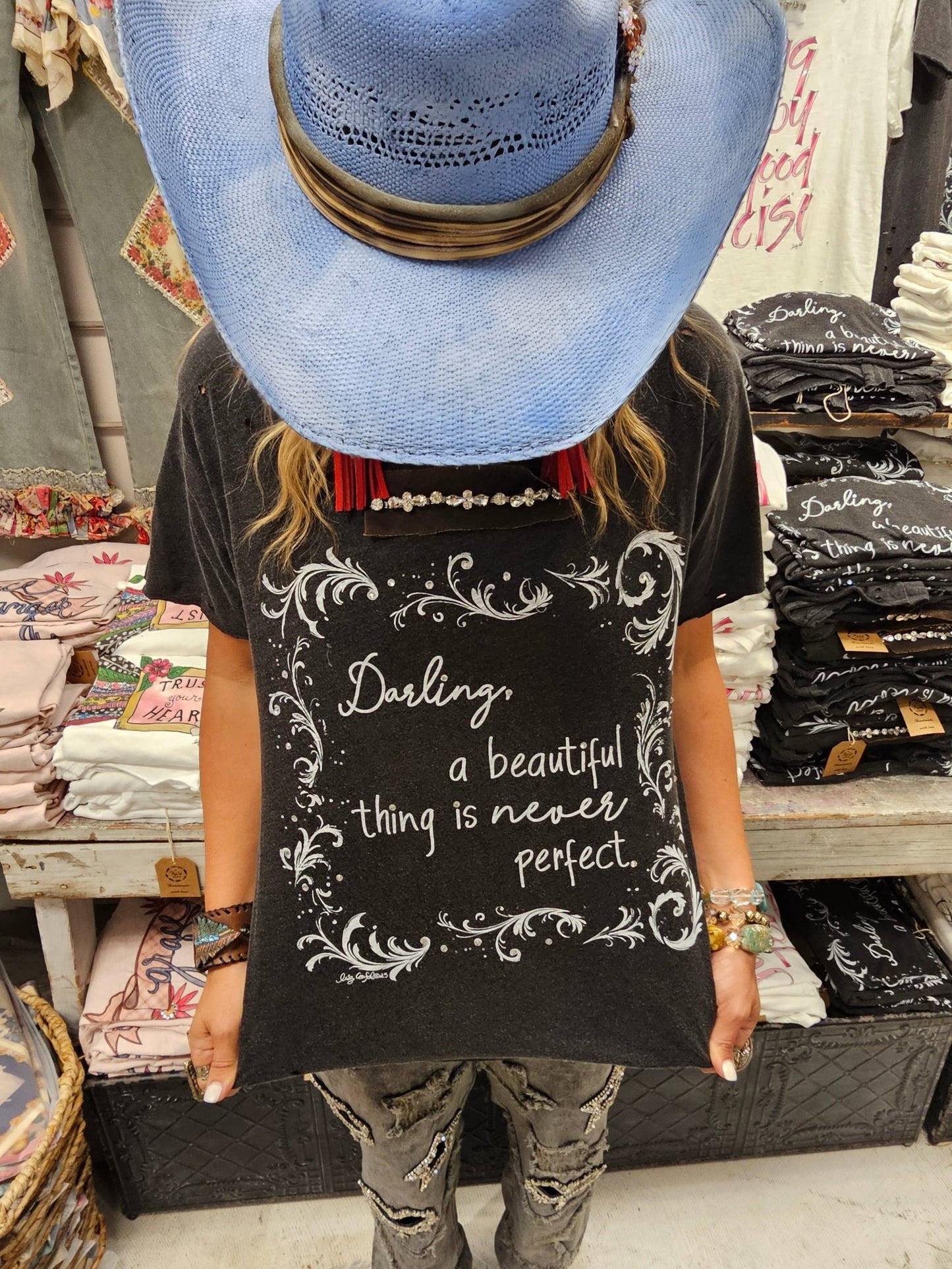 Darling Distressed Shirt - 926 West