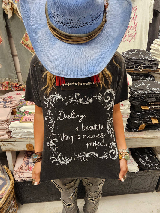 Darling Distressed Shirt - 926 West