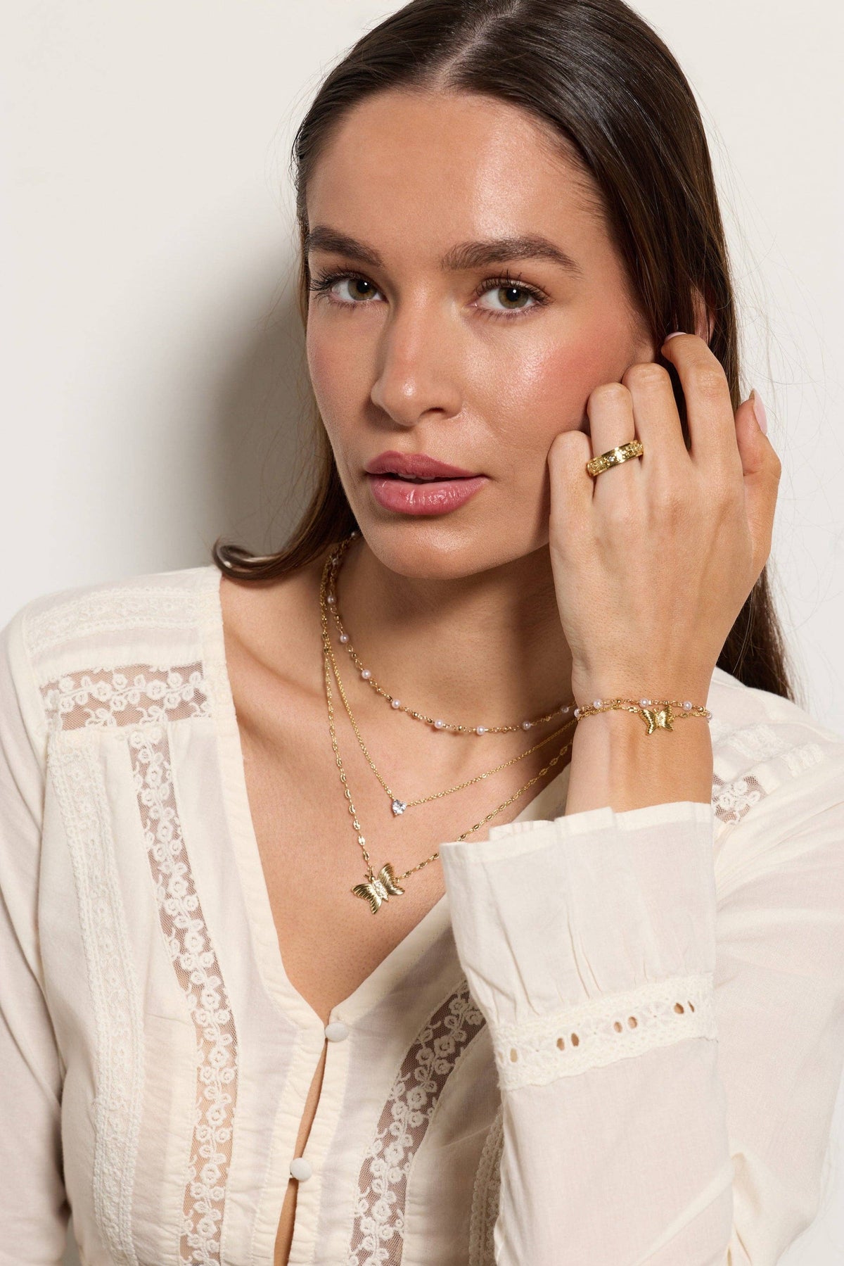 ALEX + ANI - Festival Stranded™ Butterfly Necklace