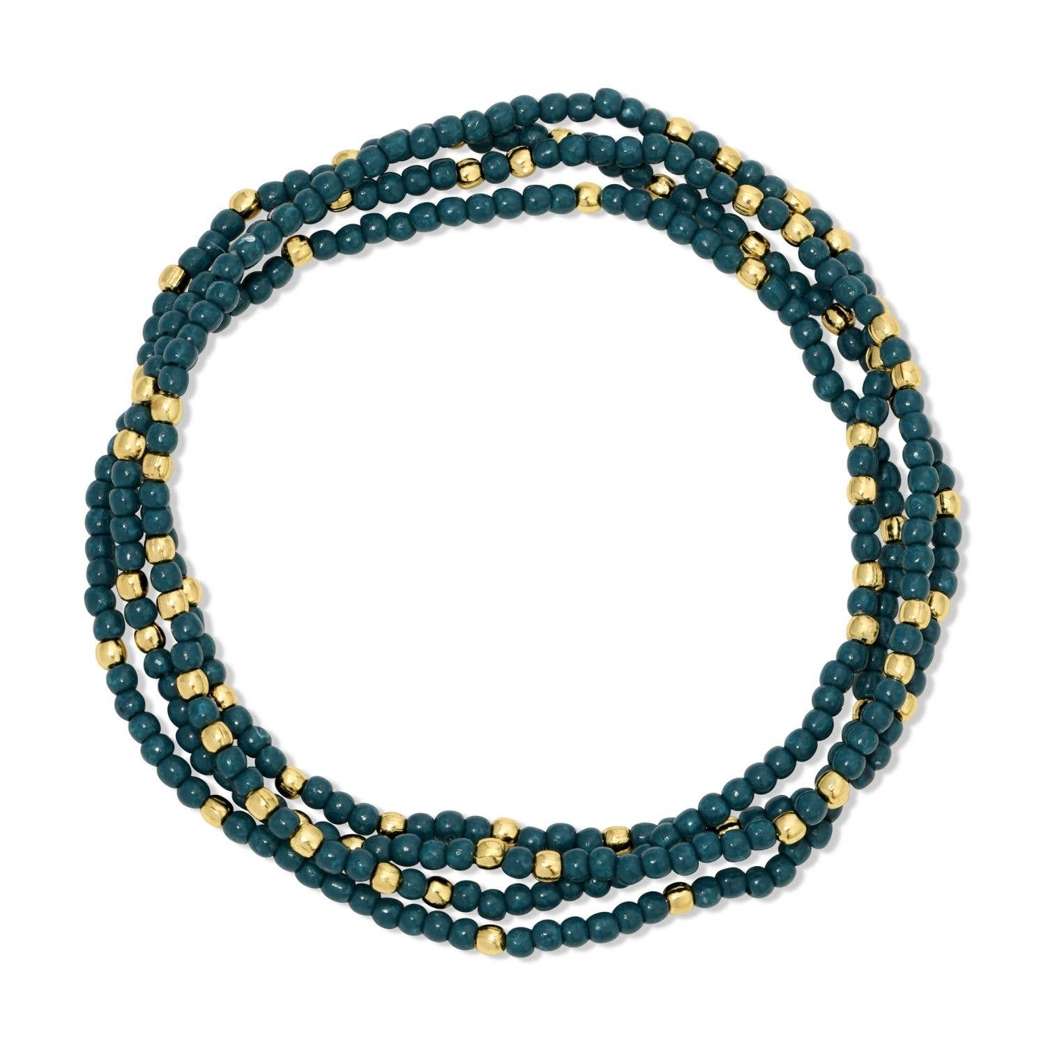 SPLENDID IRIS - Solid Color 2mm Seed Bead Bracelets - 926 West