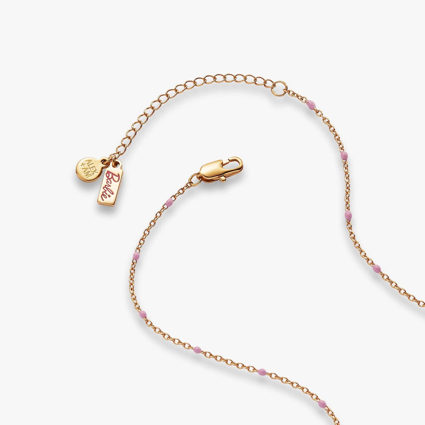 ALEX + ANI - Barbie™ Cowboy Boot Pendant Necklace