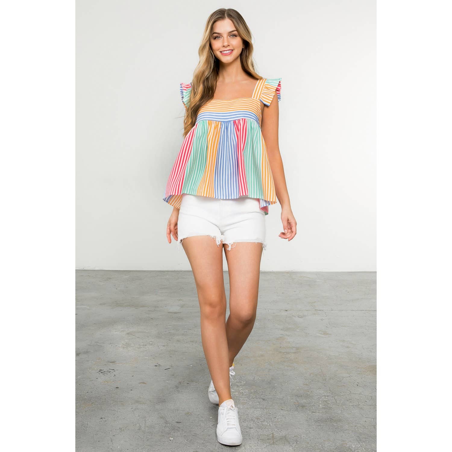 THML Multicolor Stripe Top THML