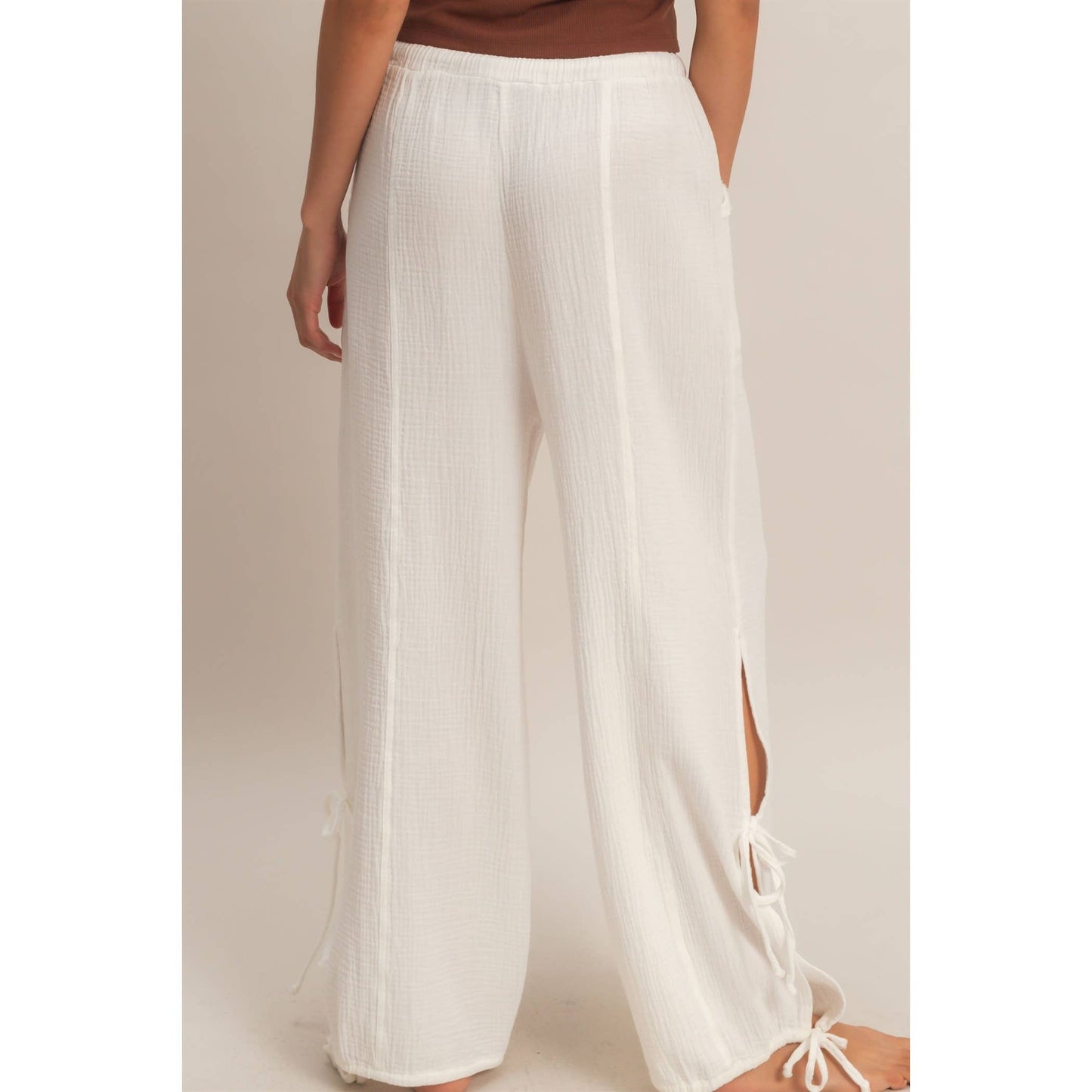 HYFVE - Gauze Drawstring Jogger Pants