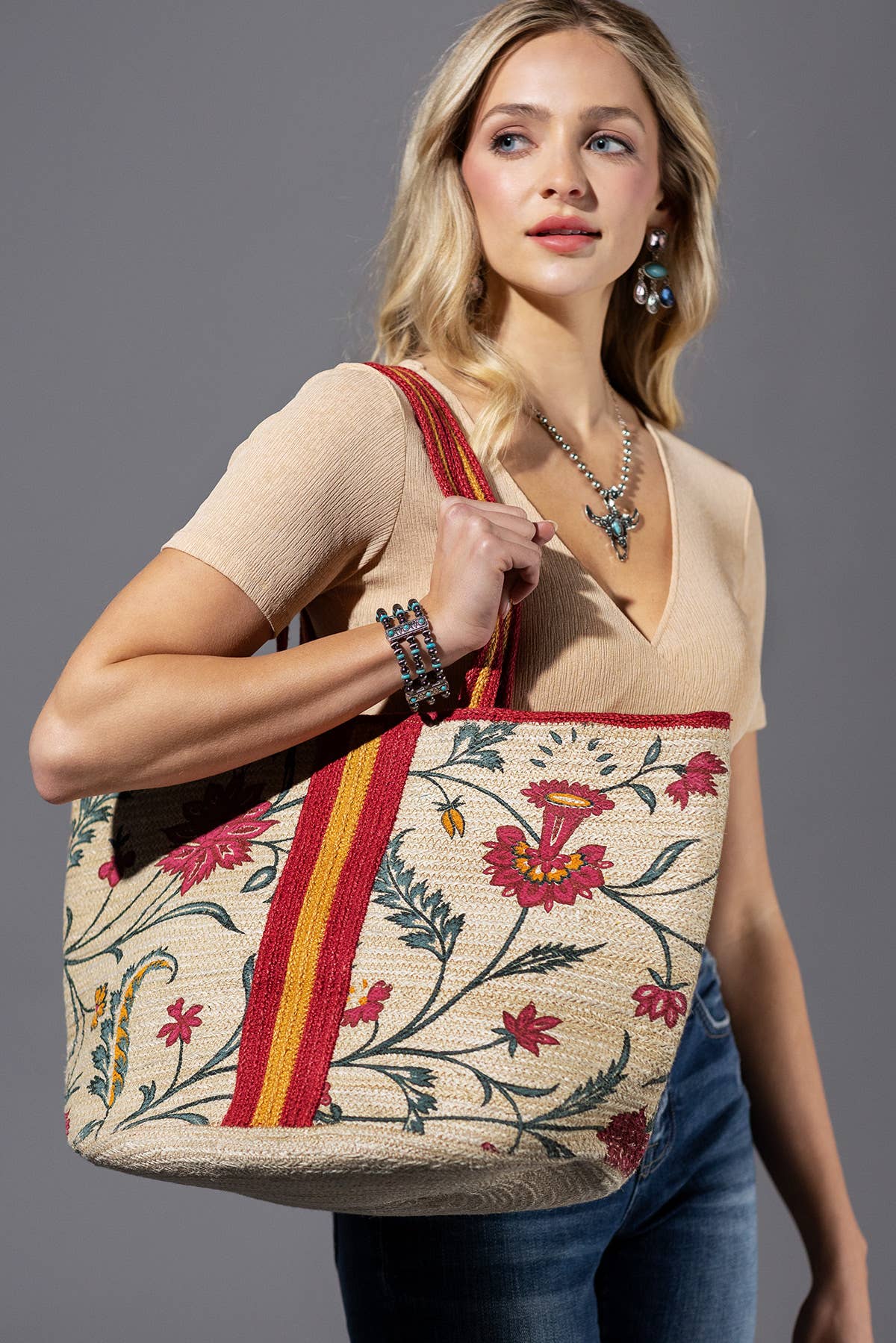 Cherry Dream Jute Bag Urbanista