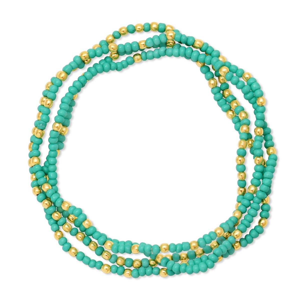 SPLENDID IRIS - Solid Color 2mm Seed Bead Bracelets - 926 West