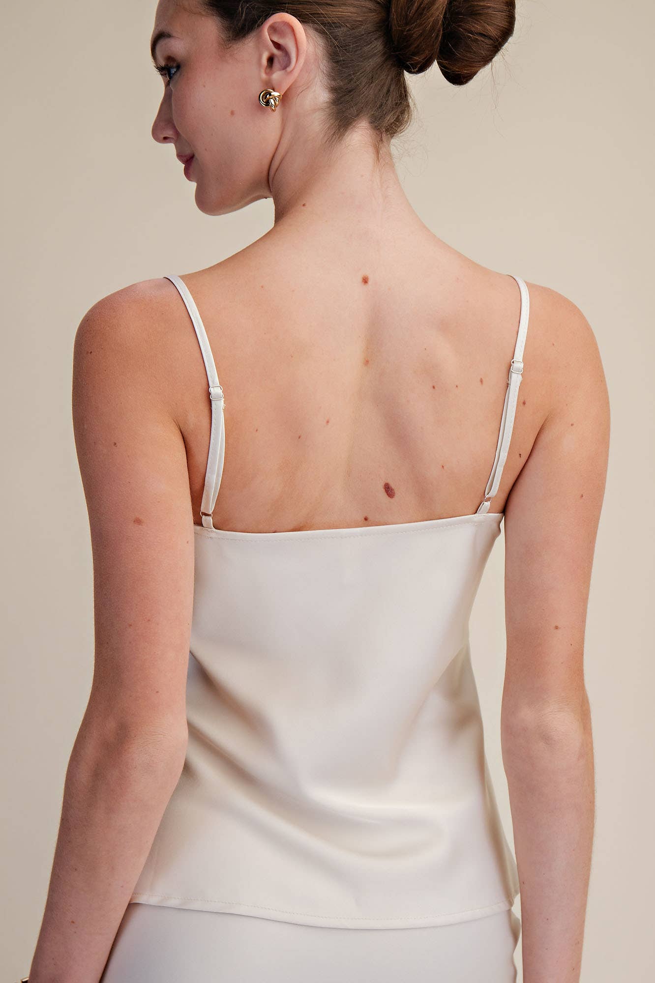 Cowl Neck Adjustable Cami