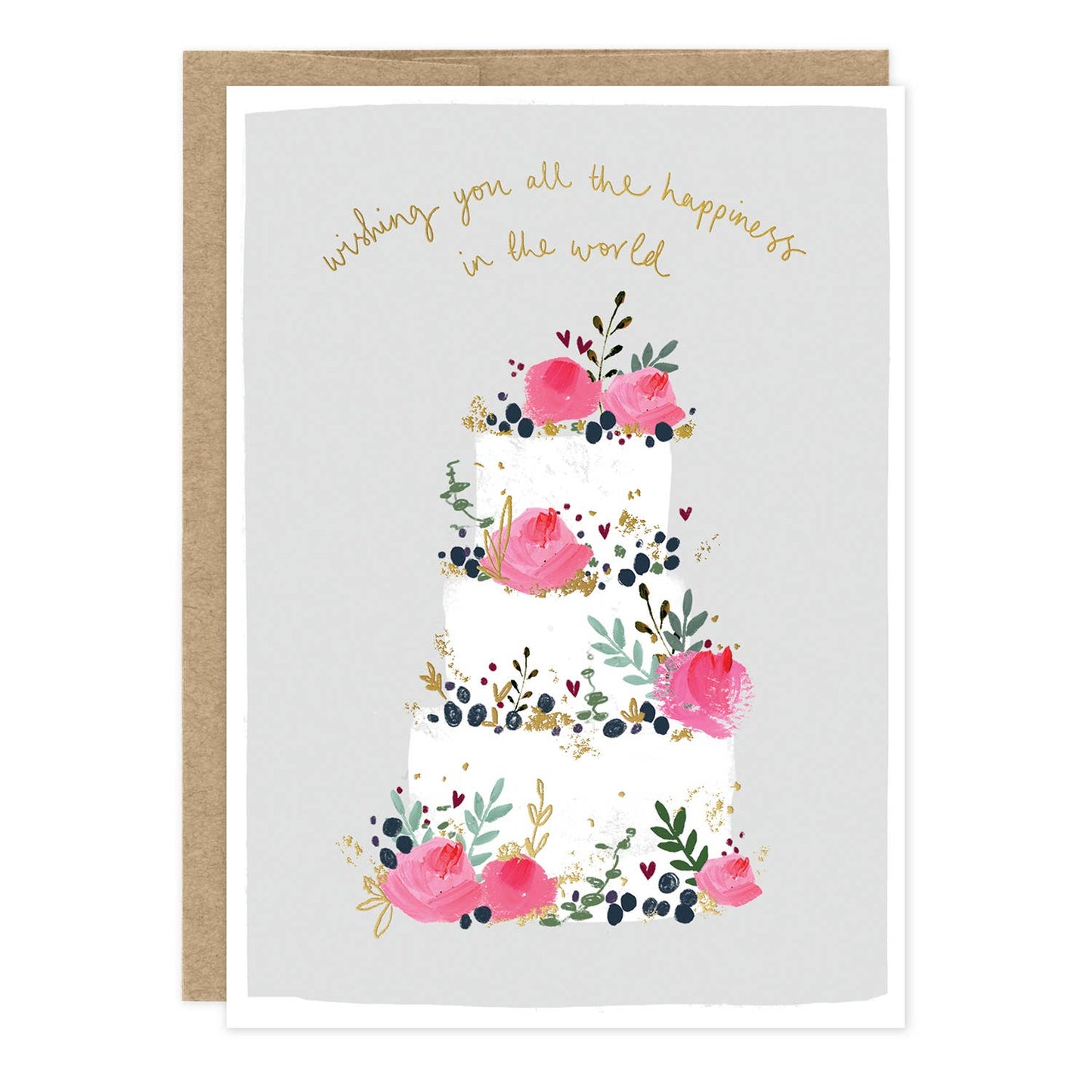 Wedding Cake Wedding Card
