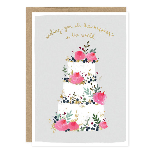 Wedding Cake Wedding Card