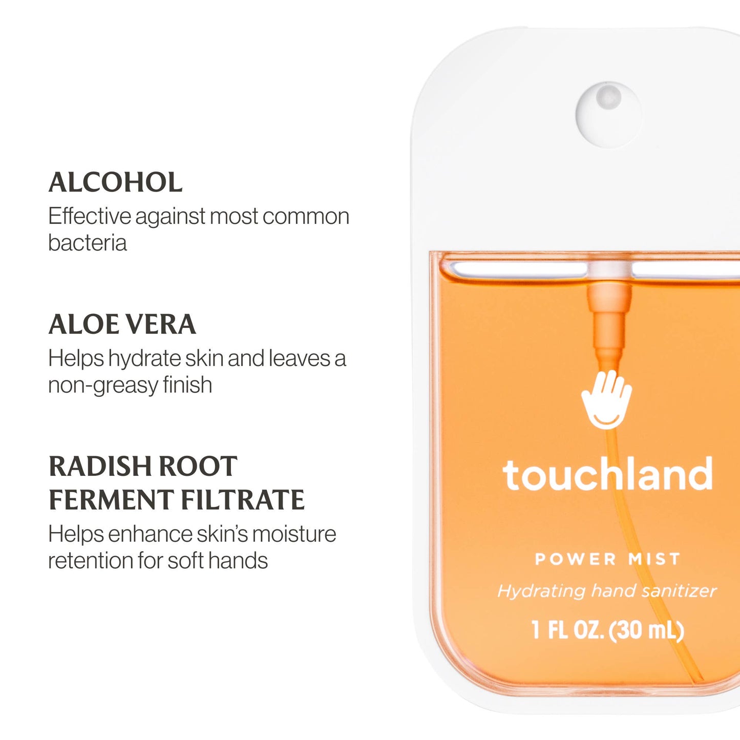 Touchland - Velvet Peach Power Mist Hydrating Hand Sanitizer - 926 West
