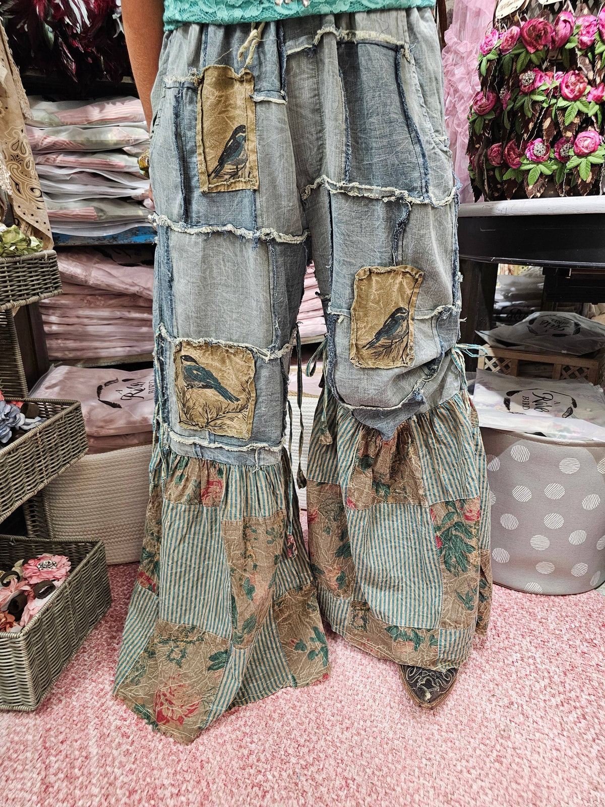 A Rare Bird Pocket Full of Birds Pant
