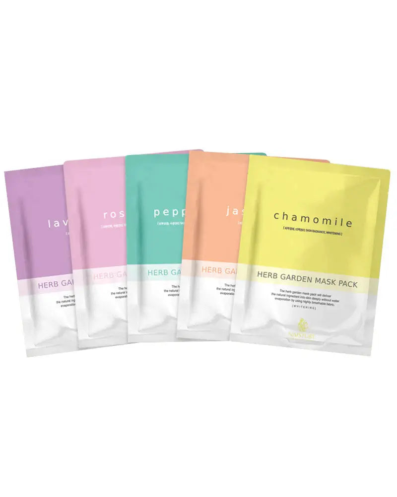 Herb Garden Sheet Mask (Assorted 5pc Box) - 926 West