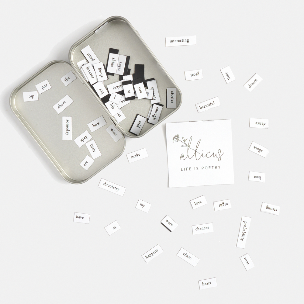 ATTICUS - Magnet Poetry Set