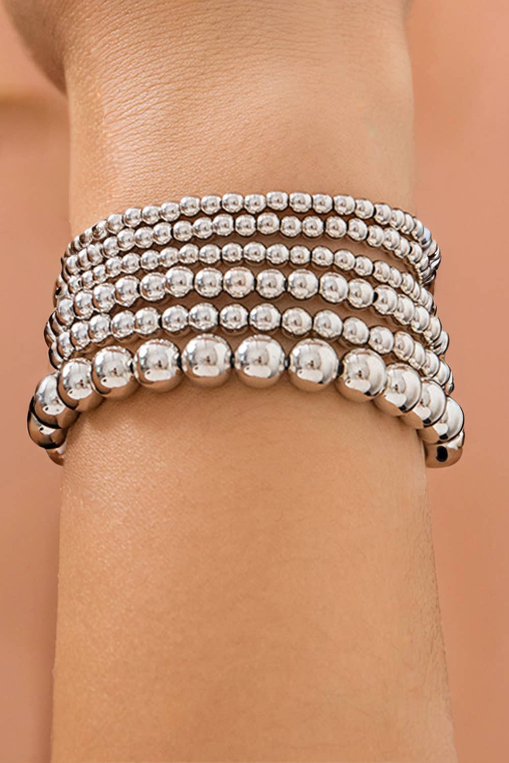 Multi Layered Beaded Bracelet Little Daisy Closet