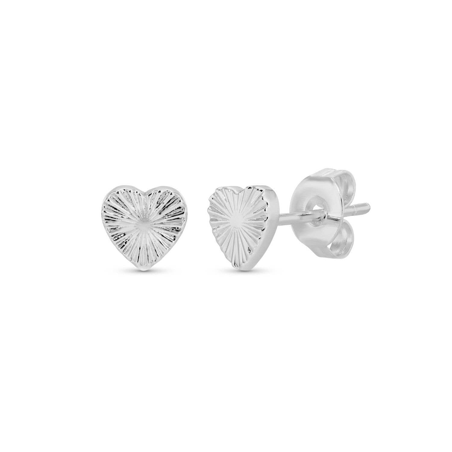 SPLENDID IRIS - Heart Burst Studs on Velvet Gift Tag - 926 West
