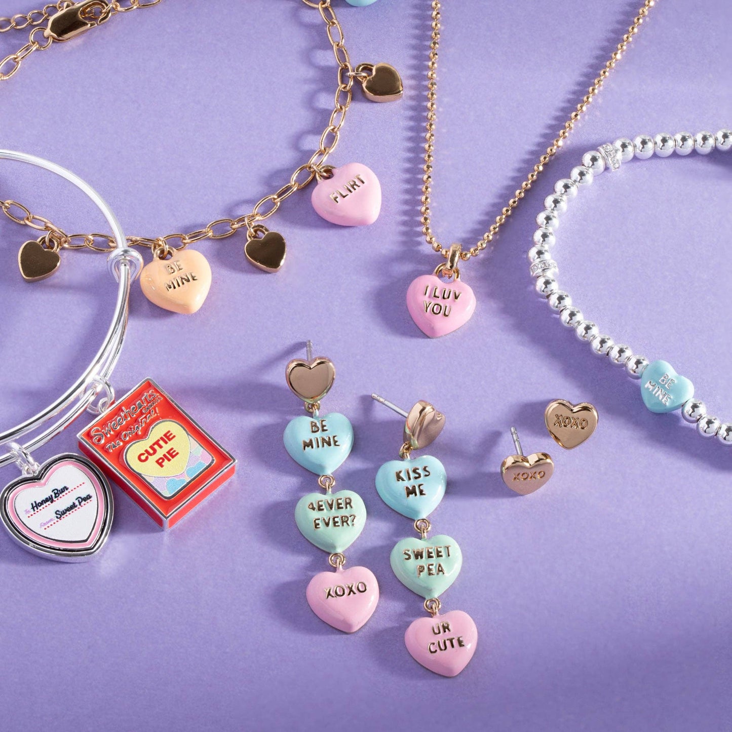 ALEX + ANI - Sweethearts® Multi-Charm Bracelet - 926 West